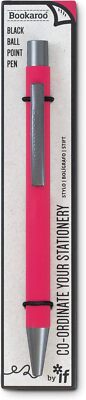IF Bookaroo, coloured pen with black ink - HOT PINK