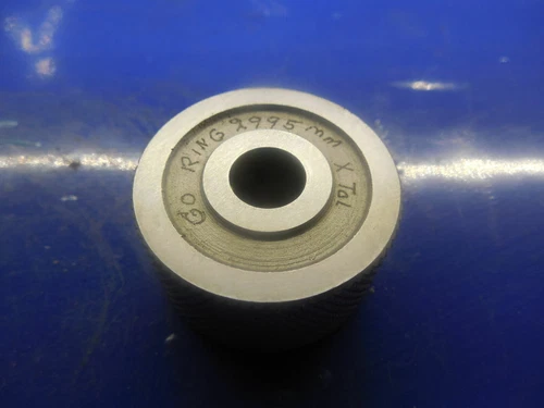9.995 CLASS X MASTER PLAIN BORE RING GAGE 10.000 -.005 UNDERSIZE 10 mm .3935
