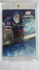 UD BLACK 2015-16 JOHN VANBIESBROUCK ICE SIGNATURES AUTO /49