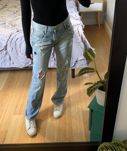 H\u0026M Loose Waist Baggy Fit Boyfriend 