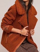 Marrakech Sherpa Jacket From Anthropologie Size Large *new With Tags*