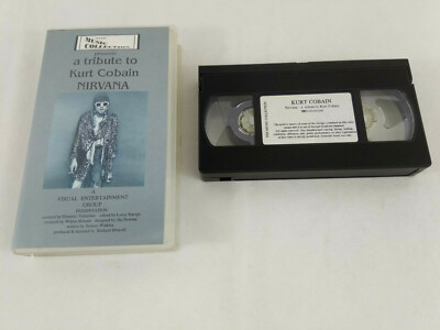  K7 Cassette video VHS VO A Tribute to Kurt Cobain Nirvana Envoi rapide et suivi
