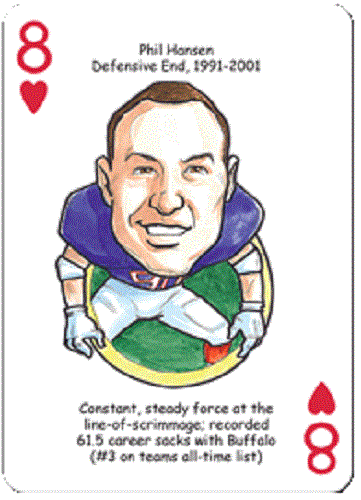 Nuevas tarjetas de juego de héroes de fútbol americano de Buffalo Bills Herodecks - Imagen 6 de 6