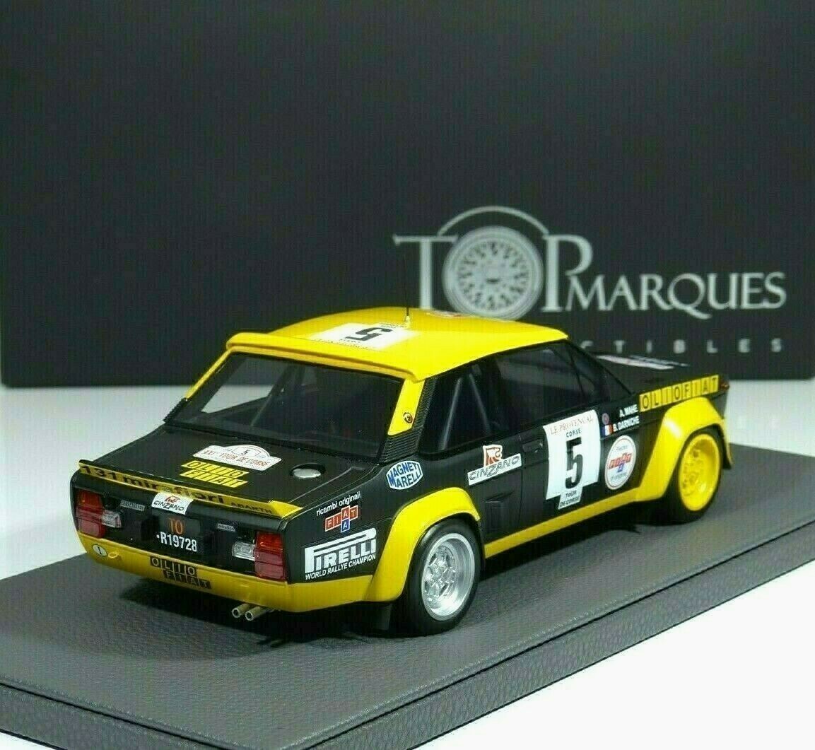 Fiat - 131 Abarth Tour de Corse 1977 - Solido - 1/18 - Autos Miniatures