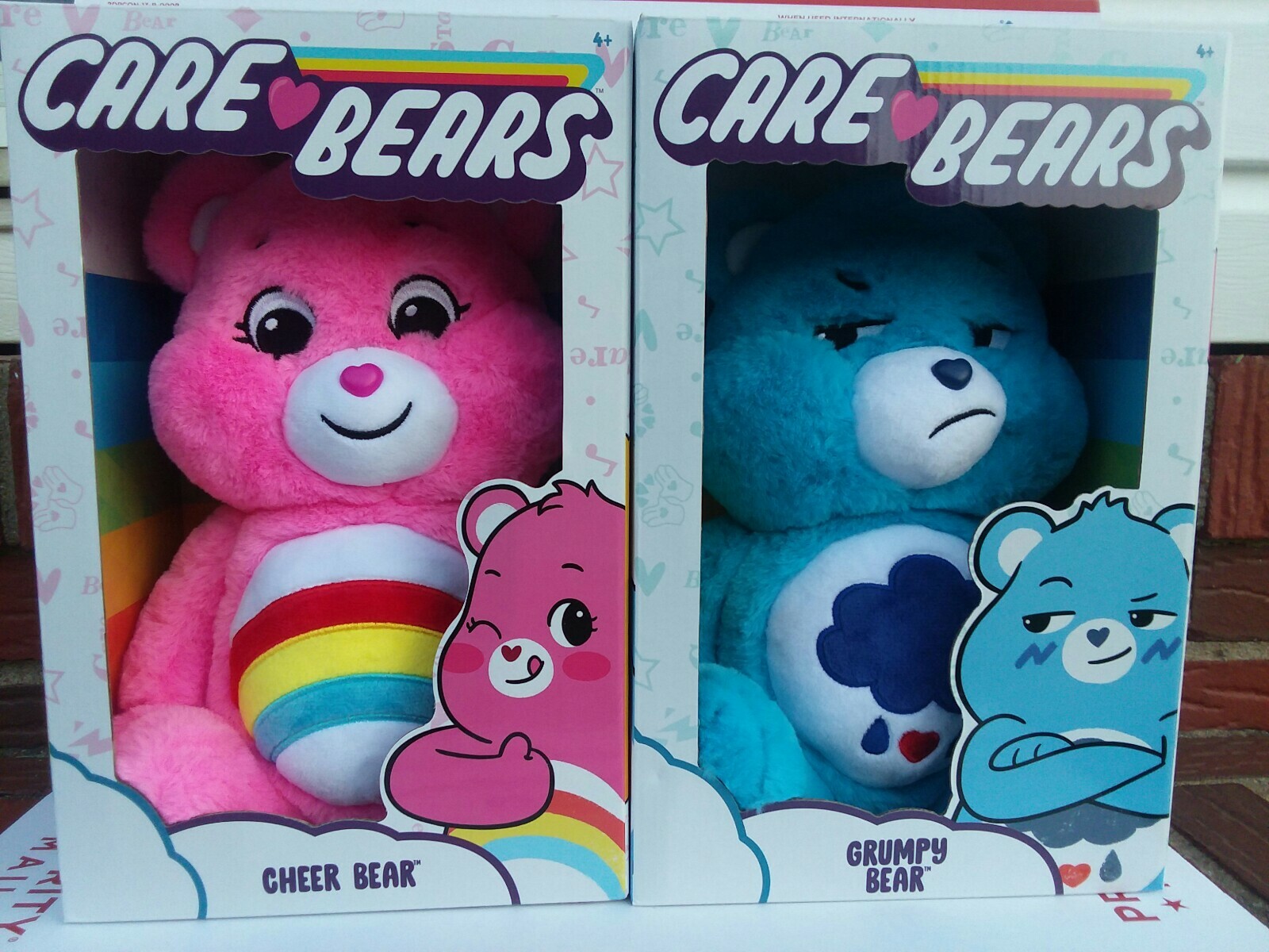 CARE BEARS BLUE GRUMPY BEAR + CHEER BEAR Plush Bundle 2020 *SHIPS NOW ...