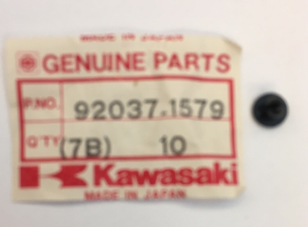 NOS OEM FACTORY KAWASAKI ZX750 ZX900 ZX1000 CLAMP PART # 92037