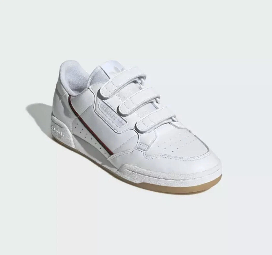 NWB Adidas Menu0026#039;s Originals Continental 80 STRAP Sneakers Shoes EE5359  M7.5/W8.5 | eBay