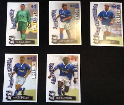 Shoot Out Cards 2003/04: BIRMINGHAM (Magic Box int) Select the cards you need