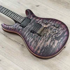 PRS Paul Reed Smith Wood Library Custom 24-08 Guitar, Charcoal Purple Burst
