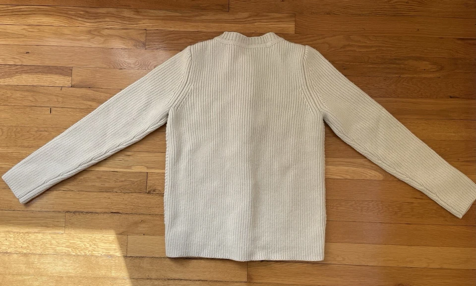 Cárdigan de Lana Merino Orla Kiely Critter EE. UU. 8/ REINO UNIDO 12 RARO y CODICIADO ¡ADORABLE! Foto 4 de 4