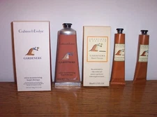 3 Crabtree & Evelyn ORIGINAL Gardeners Hand Therapy Cream One 3.5 oz Two 1.7 oz