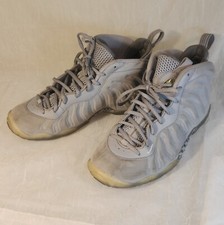 Nike Foamposite Youth Wolf Grey Little Posite Sneakers Size 7 Youth