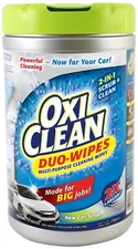 Oxi Clean Duo Wipes 30 Count Multi Purpose Dual Surface Cleaning Wipes New Ca...