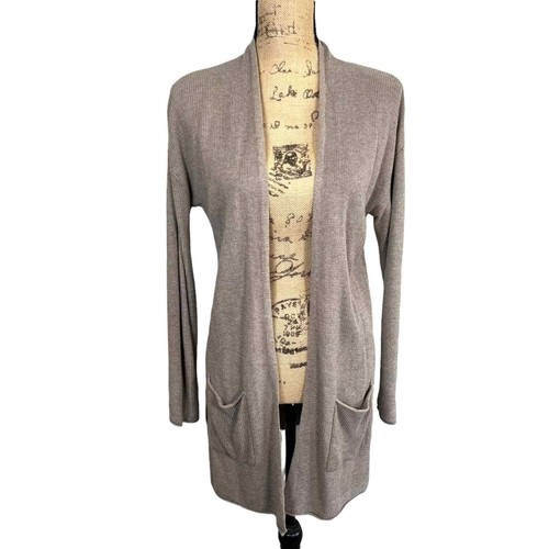 Front Longline Cardigan Womens 
