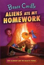 Aliens Ate My Homework; Rod Allbright a- paperback, Bruce Coville, 9781416938835