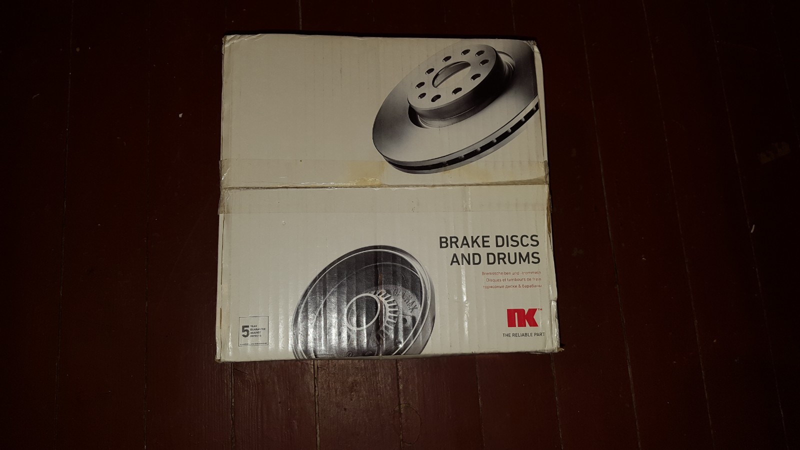 2 x Bremsscheibe NK 209306 JEEP: 05015965AA, 5015965AA, 52005000 