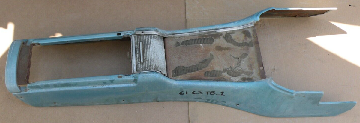 FORD THUNDERBIRD CENTER CONSOLE PANEL ASSEMBLY 1961-1962 61-62OEM