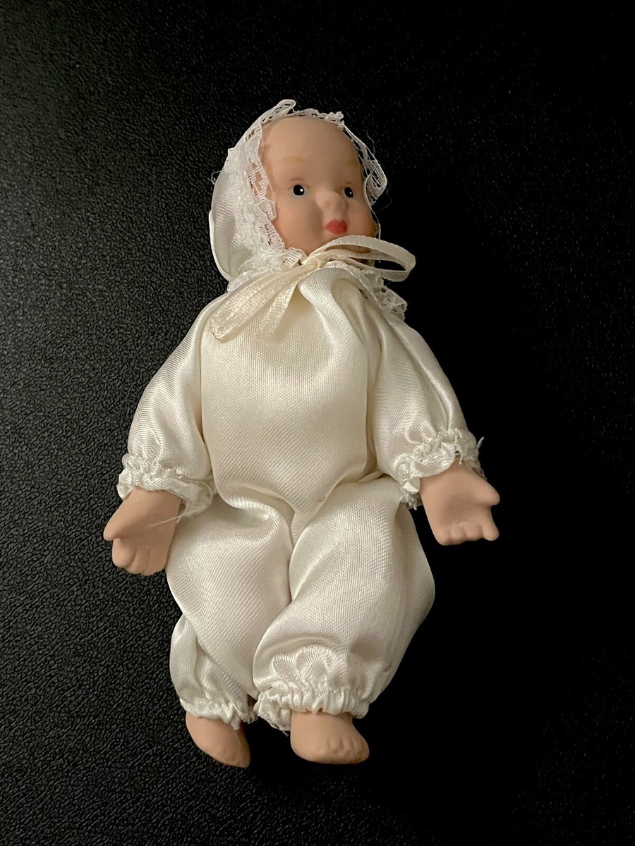 ドイツ　アンティーク　babyドール　3点 Vintage Baby Doll Soft Body with Ceramic Hands and Feet | eBay