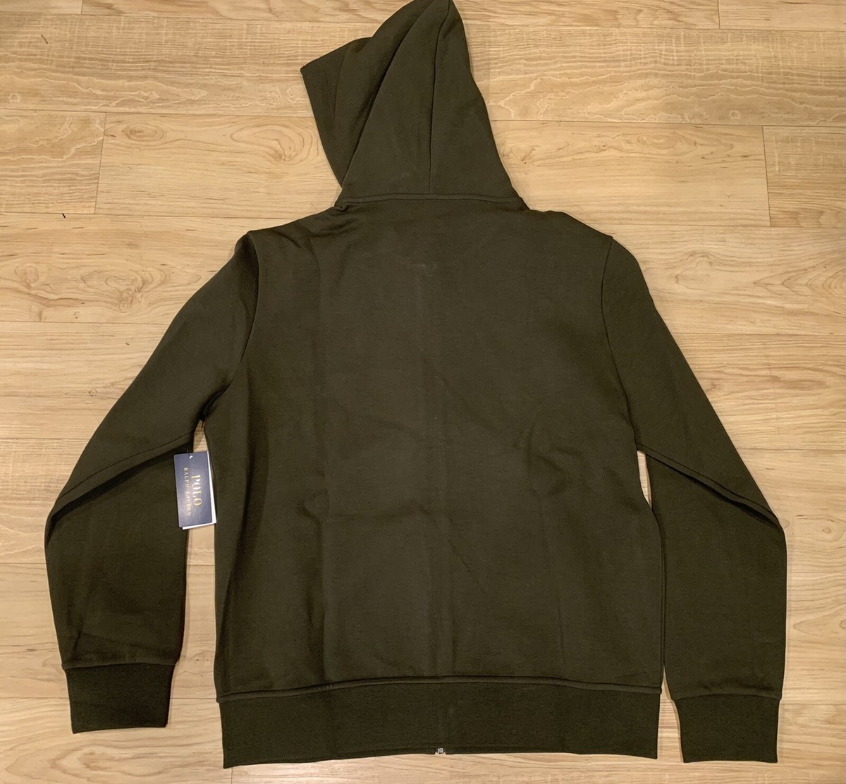 polo ralph lauren double knit tech fleece hoodie