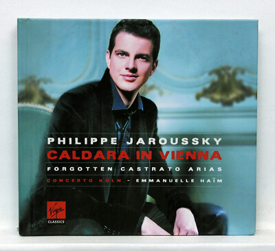 PHILIPPE JAROUSSKY - CALDARA in vienna - forgotten castrato arias VIRGIN CD NM