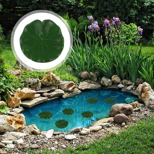 10 Pcs Teich Lotusblätter Aquarienpflanzen Schwimmende Teichpflanzen eBay