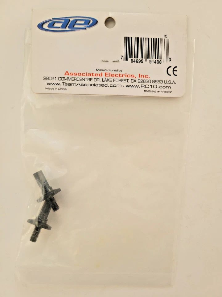 Team Associated #91406 Front Axles Fits: RC10B5 and RC10B5M Factory Sealed New - Image 2 of 4