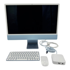 Apple iMac 24" 4.5K M1 8-Core CPU 8GB RAM 512GB SSD Blu | Ottimo | IMBALLO ORIGINALE