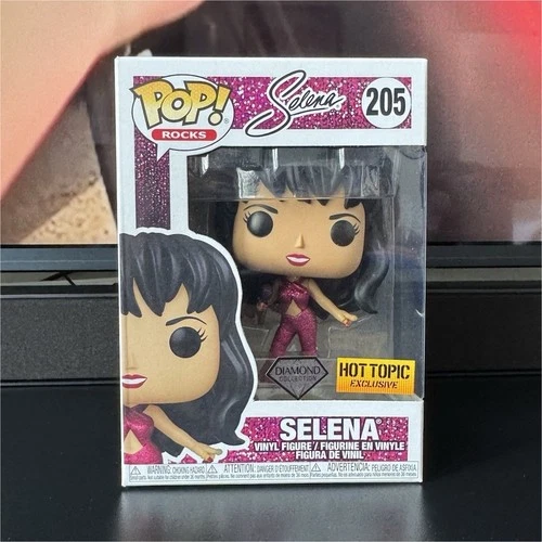 Funko Pop! Rocks Diamond Collection Selena Hot Topic Exclusive Vinyl #205