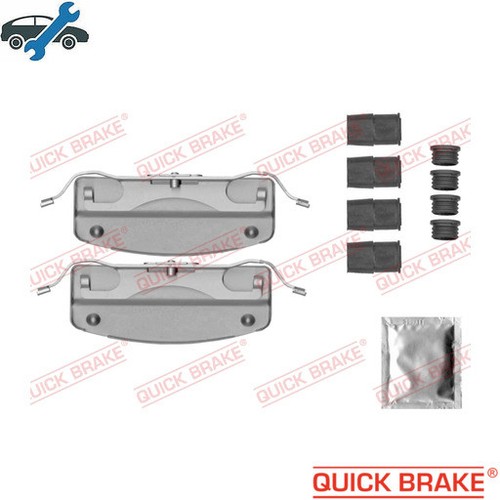ACCESSORY KIT DISC BRAKE PAD 109-0041 FOR MERCEDES-BENZ GLE/GLS/-CLASS AUDI - Picture 1 of 6
