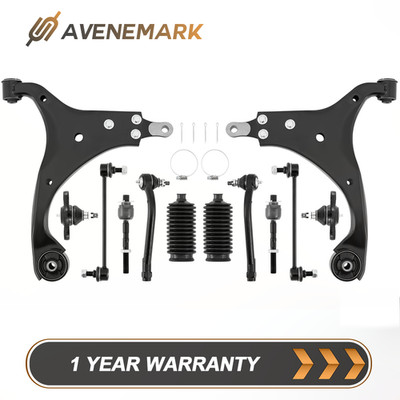 Set(12*) Front Lower Control Arms w/ Ball Joint For 2007-2012 Hyundai Elantra