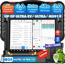 2025 Autel MaxiSys Ultra S2 6-IN-1 VCMI2 Programmer Real Intelligent Car Scanner