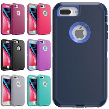 For iPhone 8 Plus/8/7 Plus/7/6s Plus/6 Plus/6s/6 Heavy Duty Case Rugged Cover