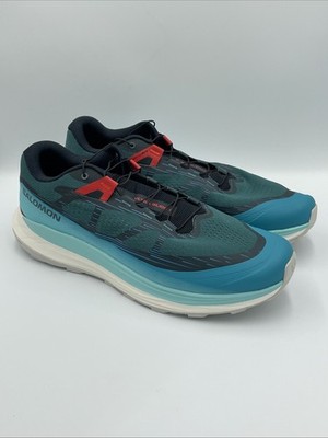 Salomon Ultra Glide 2 Shoes Mens Size 8 Blue Hiking Trail Running Sneakers NEW