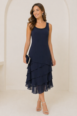 sachin and babi light blue dress plus size plus size plus size ruched casual solid layered main image 0