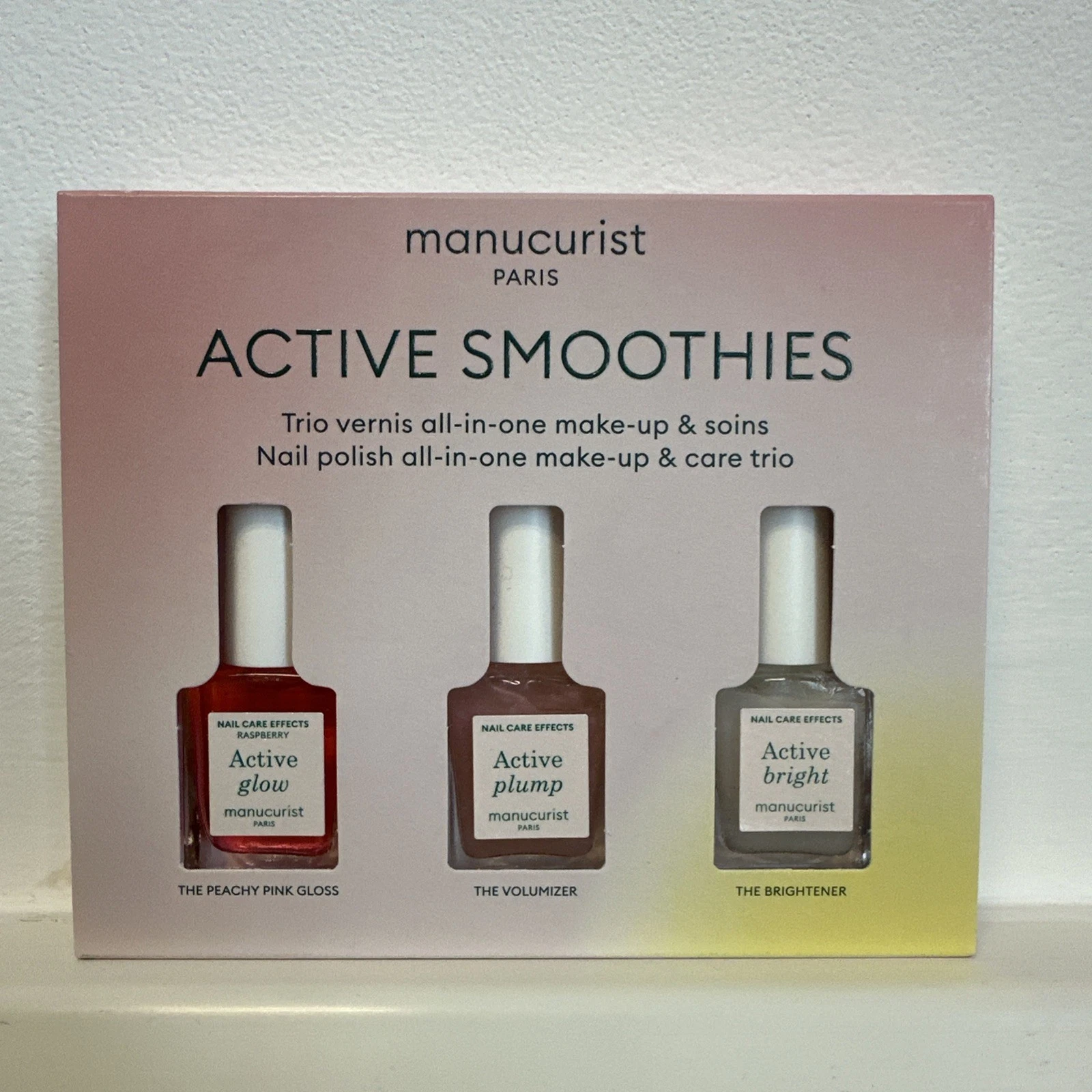MANUCURIST Active Smoothies Set Peachy Pink, Volumizer, Brightener ❤️🎁💕
Opens in a new window or t