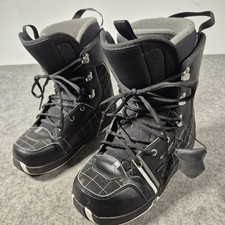 Salomon Boots Mens 8.5 Black Echelon Snowboar...