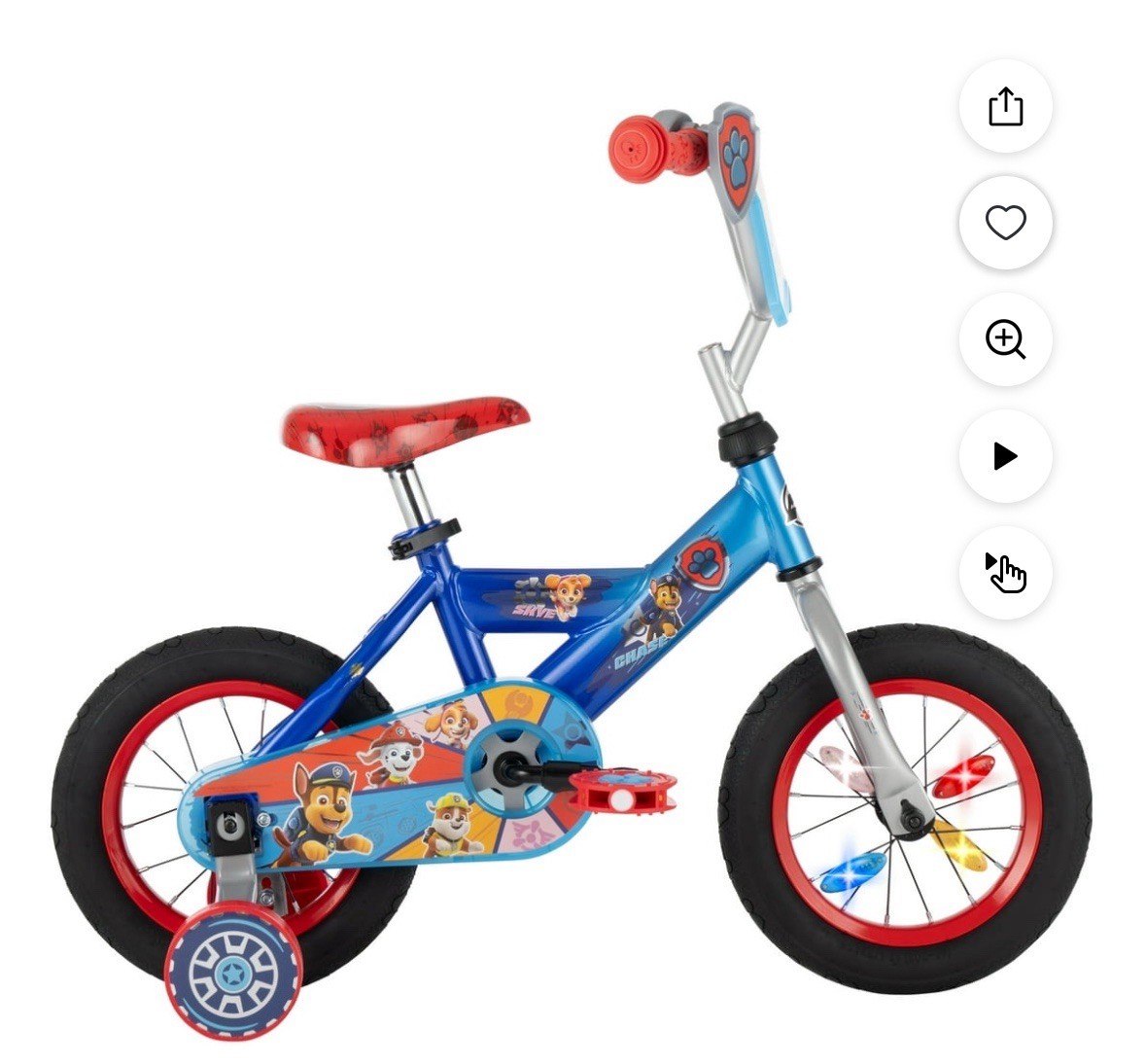 PAW Patrol 12" Kids' Bike - Blue
