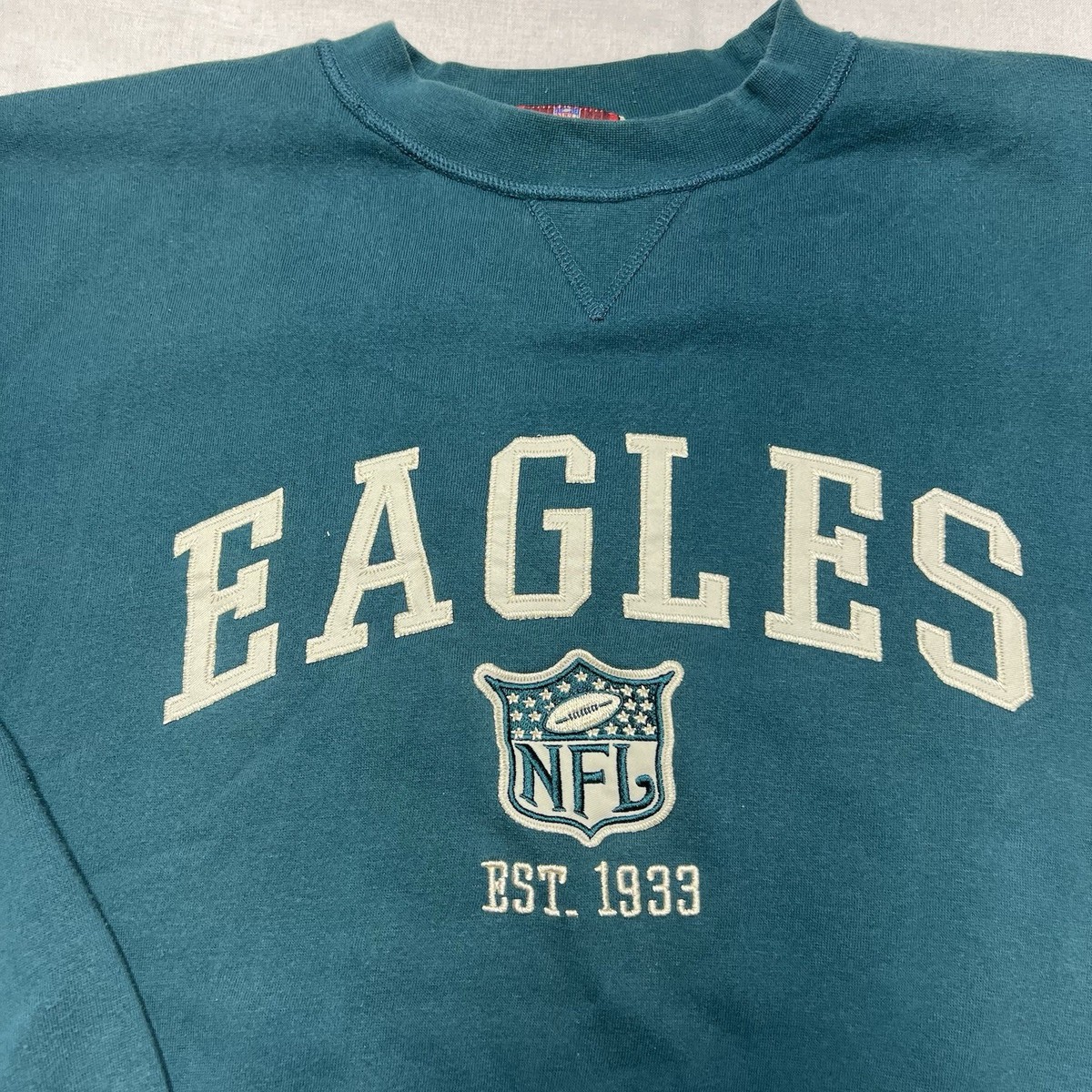 VTF NFL Originals Philadelphia Eagles Green Embroidered Long