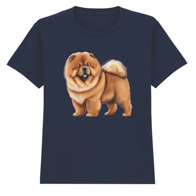 Chow Chow Hunderasse Kinder T-Shirt flauschig Hunde Tierliebhaber Oberteil