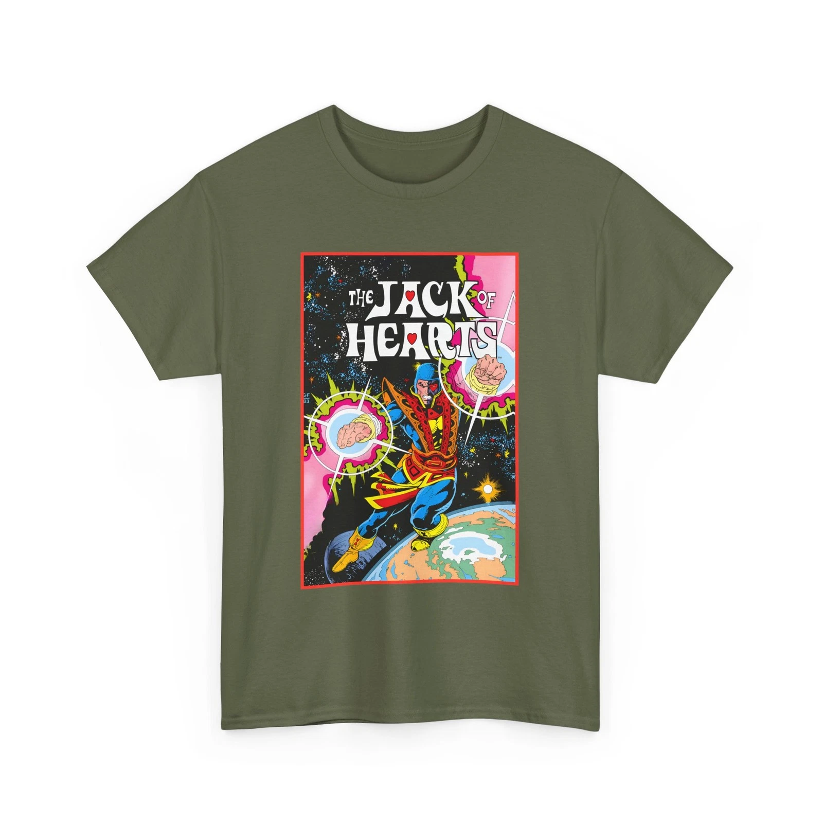 Jack of Hearts T-Shirt - Marvel Comics - Avengers - She-Hulk Beau - Zero Fluid