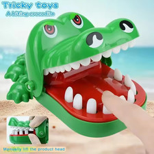 Crocodile Teeth Toys Alligator Biting Finger Dentist Classic Family Games Party
