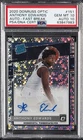 2020 PANINI DONRUSS OPTIC AUTO-FAST BREAK ANTHONY EDWARDS RC PSA 10 DNA AUTO 10