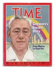 Singapore Success Story Time Magazine 1982 Lee Kuan Yew Prime Minister Cover