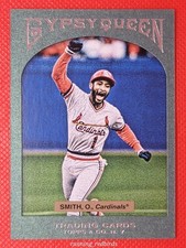 2011 Topps Gypsy Queen Green Framed Ozzie Smith #99 HOF - 10+ Items Ship FREE!
