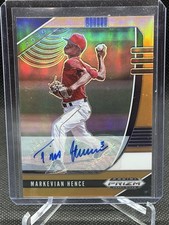 2020 Panini Prizm Draft Picks TINK HENCE (MARKEVIAN) Orange Prizm AUTO 07/20