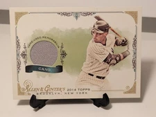 2014 Topps Allen & Ginter's - Full Size Relics Robinson Cano #FSR-RC (MEM)