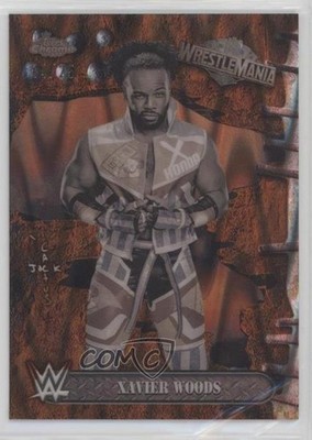 2025 Topps Chrome WWE Cactus Jack x Wrestlemania 14/25 Xavier Woods #18 b6y