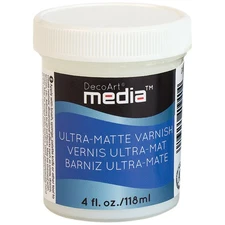 DecoArt Media Varnish 4oz-Ultra Matte