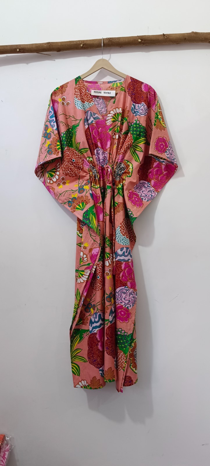 100% Cotton Kaftan Bathrobe Unisex Plus Size Robe Kaftan Sleepwear Robes US