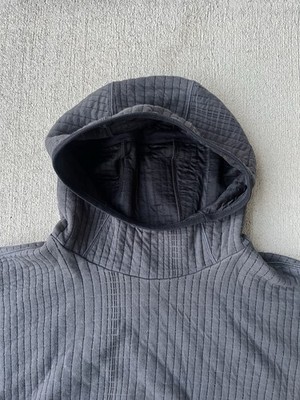 Nike Tech Pack Therma Fit Adv Hoodie Pullover Quilted Gray Mens